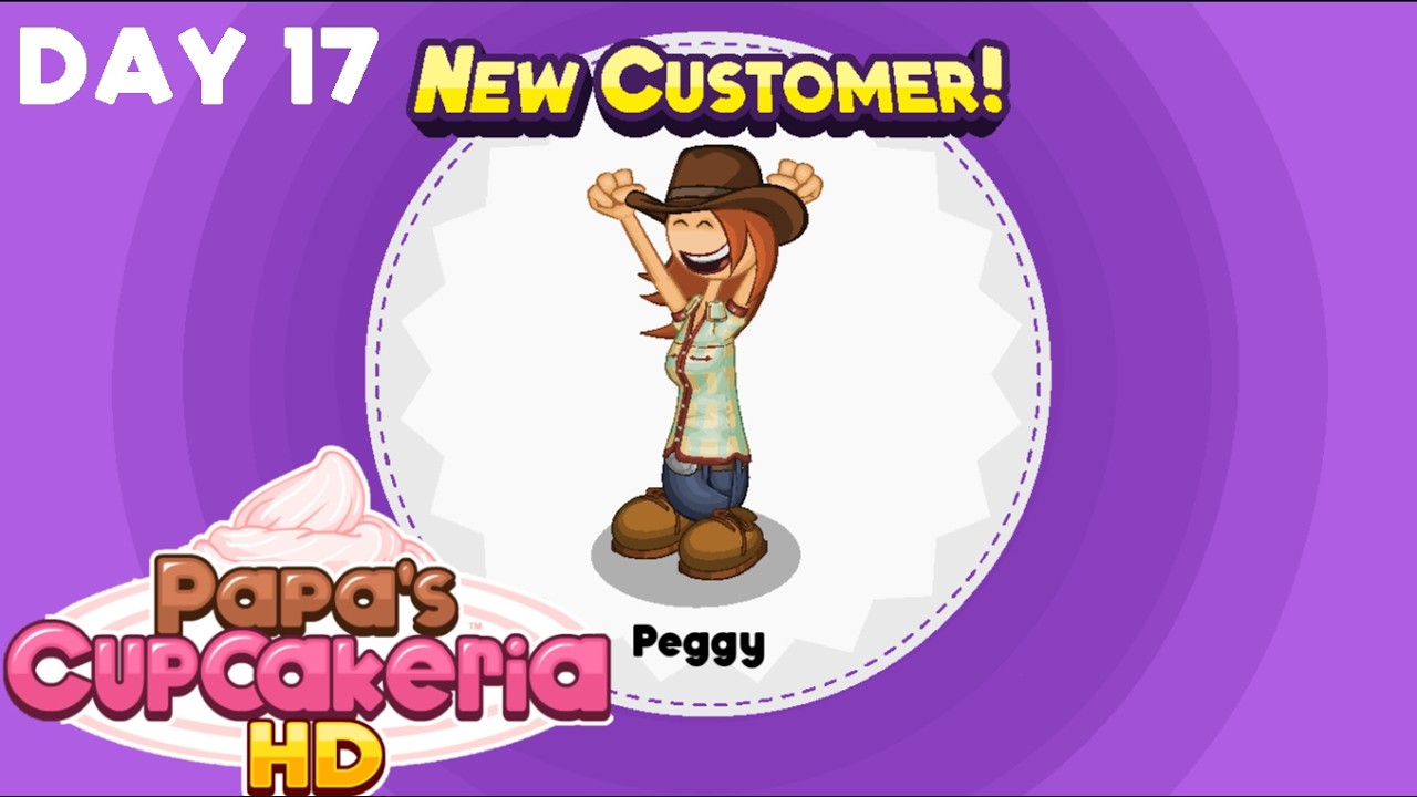 Papa's Cupcakeria HD | Сезон 2026 | День 17 - Пегги