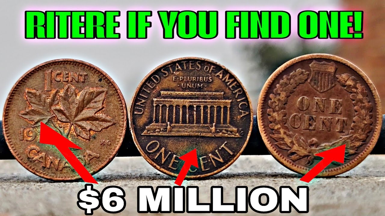 Most Expensive Pennies Worth MILLION's? Valuable Old  Pennies could make you Millionaire