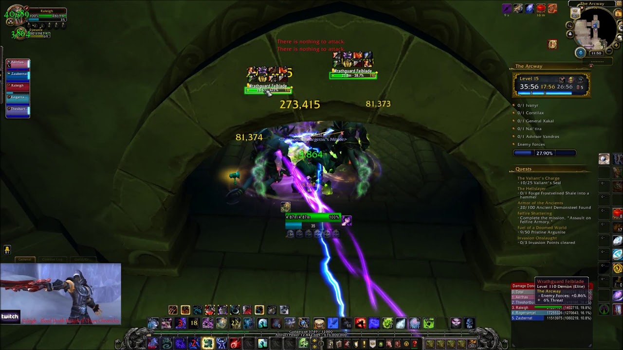 Arcway Mythic +15 on time Unholy DK pov 7.3.2 (Teeming, Necrotic, Tyrannical)
