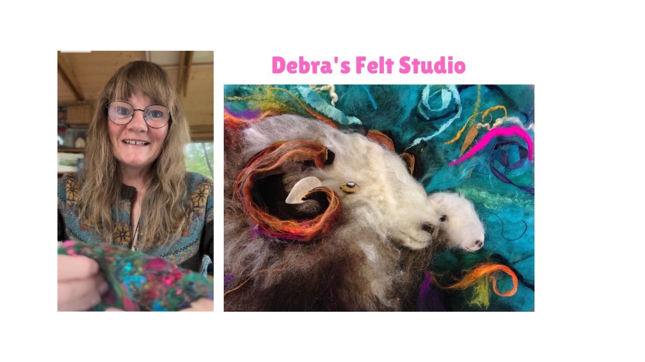 Войлок имеет значение! Присоединяйтесь ко мне — Дебра @debrasfeltstudio — чтобы узнать, что можно...