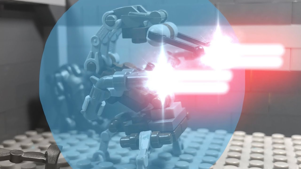 Droideka - A Lego Star Wars Stopmotion
