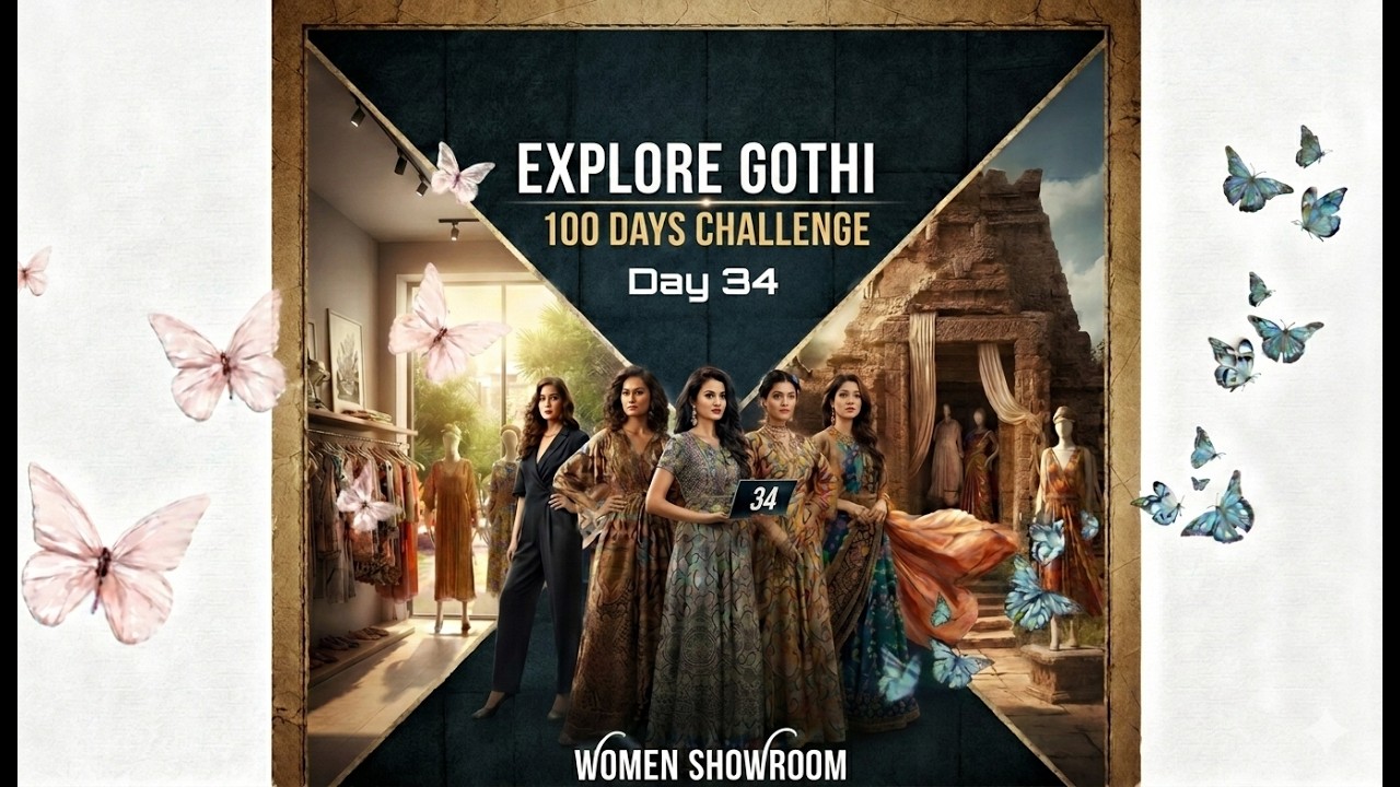 EXPLORE GOTHI DAY 34/100 COTTON BASE BOUTIQUE STYLE SUIT