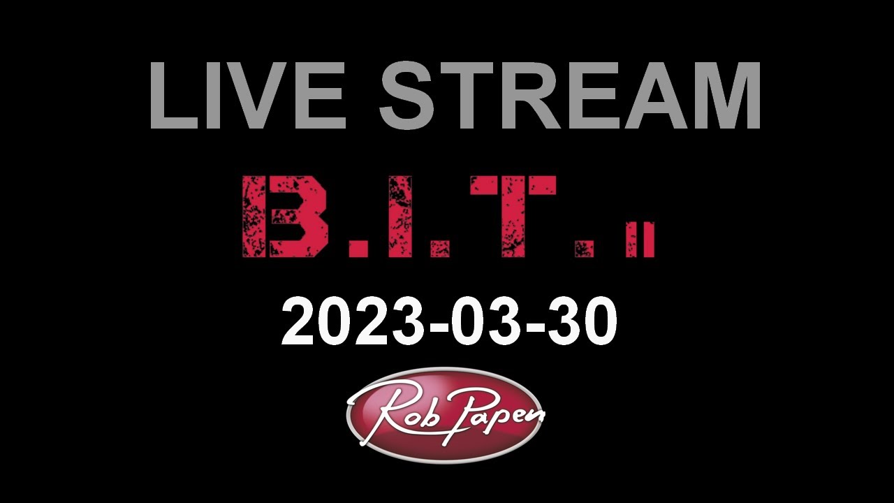 Rob Papen Live Stream 30 March 2023 BIT-2 !