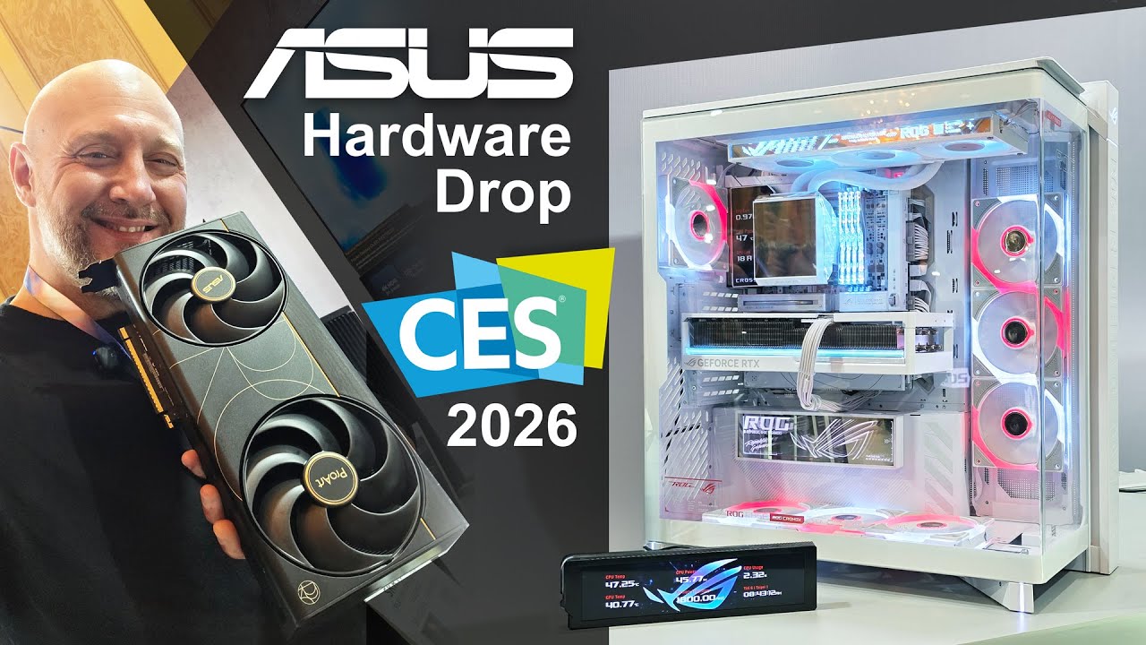 ASUS CES 2026: RTX 5090 ProArt, New ROG NEO Motherboards, new connector & What’s Coming Next
