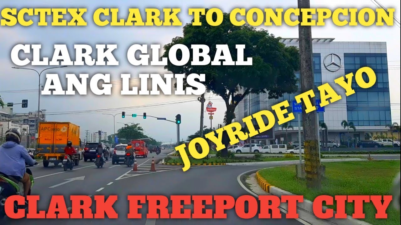 CLARK FREEPORT ZONE PAMPANGA TO CONCEPCION TARLAC!SCTEX JOYRIDE.