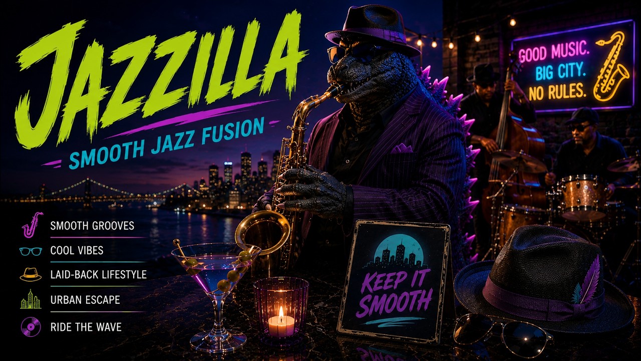 Imaginary – Smooth Jazz Fusion – Jazzilla | Upbeat Modern Jazz Fusion Groove