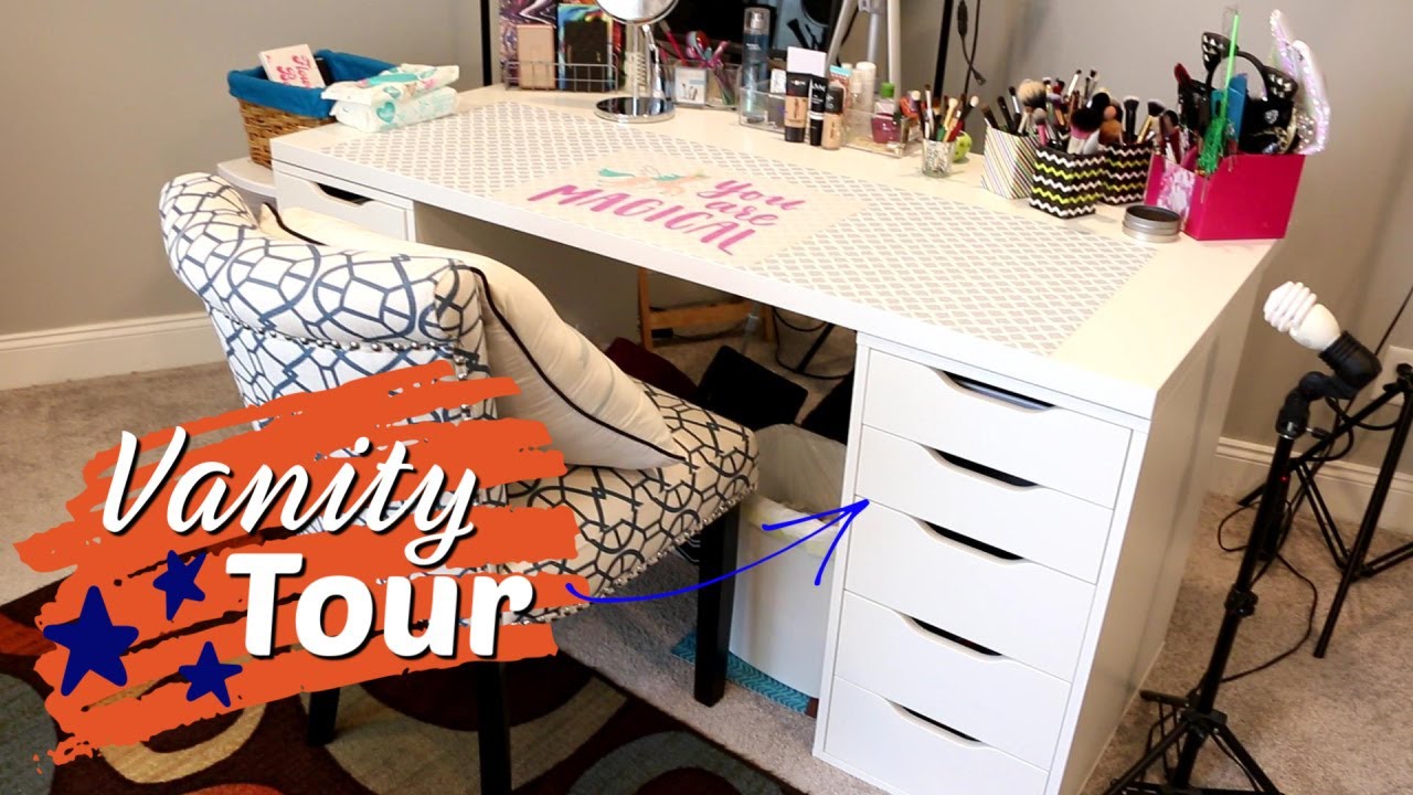 VANITY TOUR: Come SNOOP in my drawers!!│OneBeautyAddict