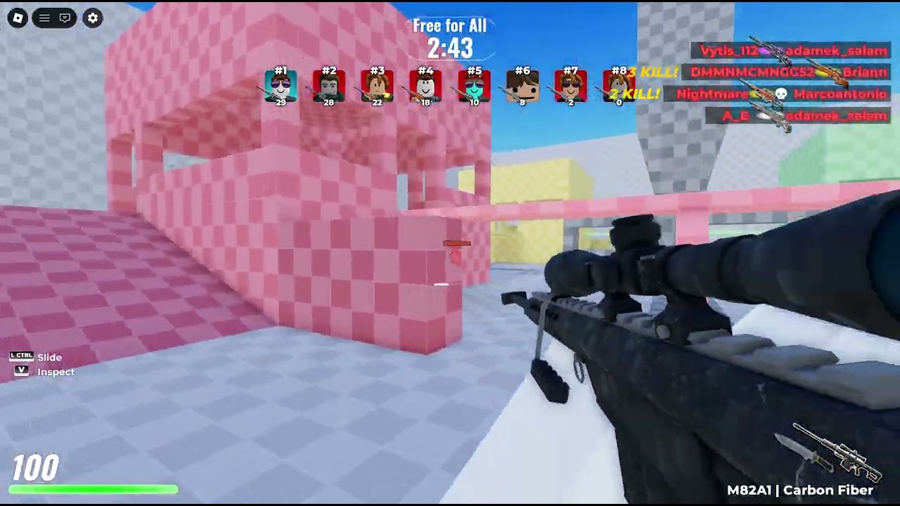 Roblox  sniper arena
