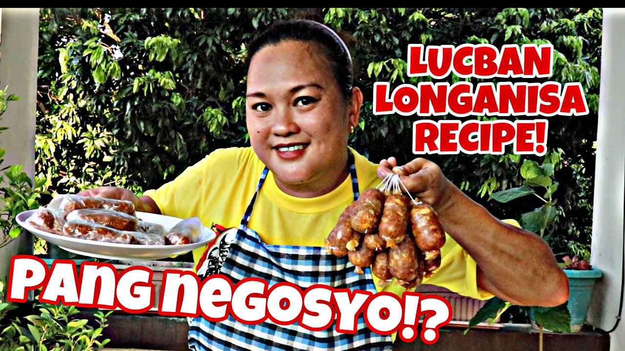 LONGANISANG LUCBAN RECIPE OF MOMMY YE OF @JUSTLAFAM!