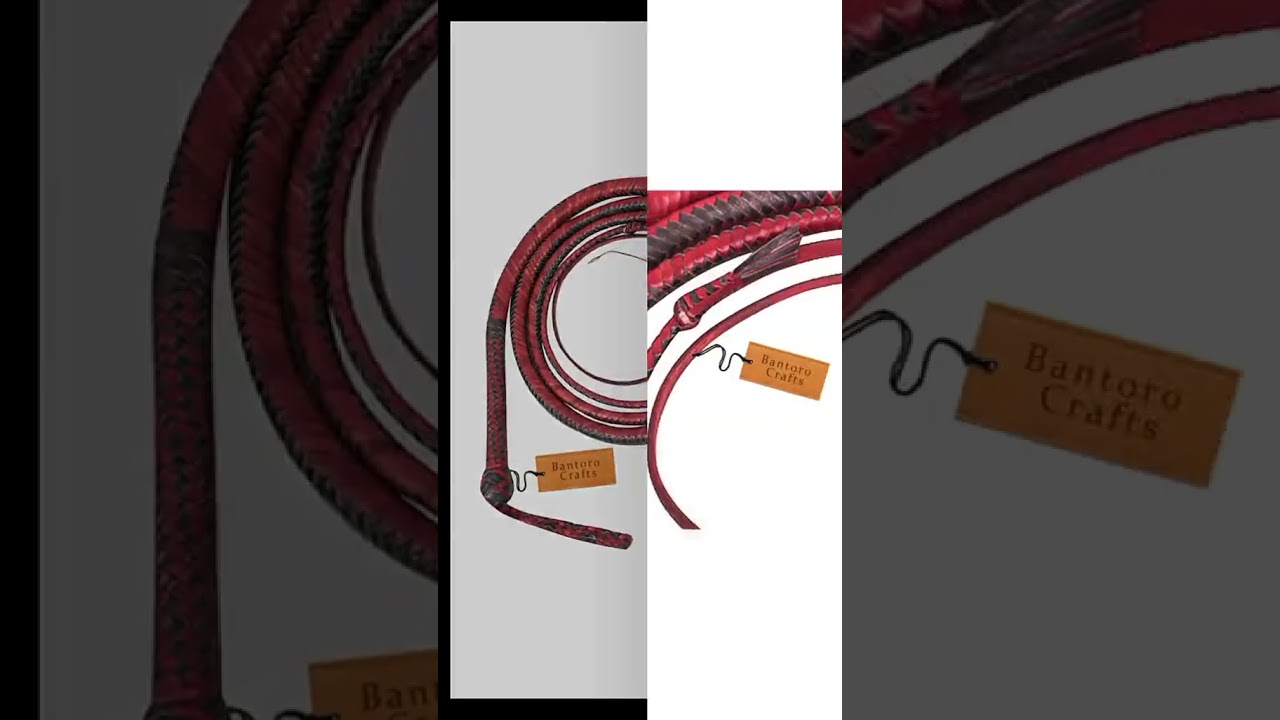 Heavy Duty leather Whip