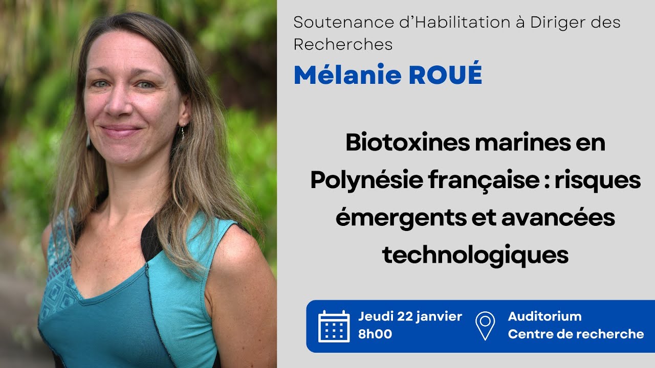 Soutenance d'HDR de Mélanie Roué