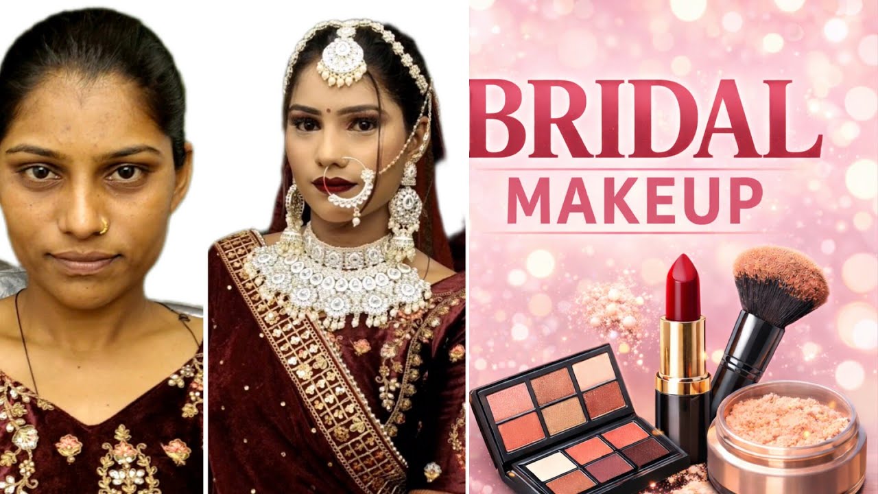 Perfect Bridal Makeup Tutorial ✨ | Beginner Friendly Bridal Look