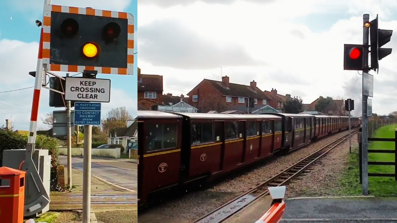 Dymchurch St Marys Road Level Crossing, Kent