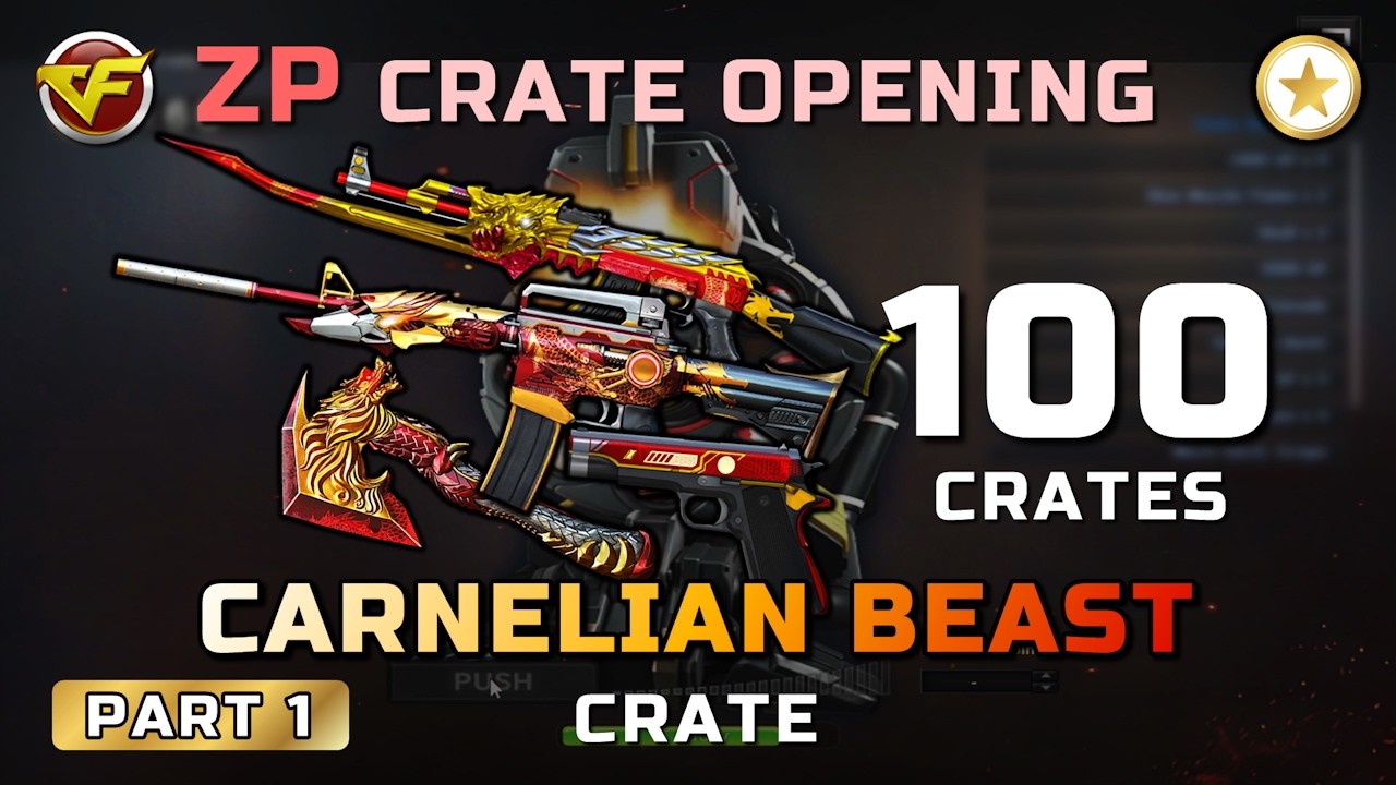 CrossFire WE - Carnelian Beast Crate | ZP Crate Opening