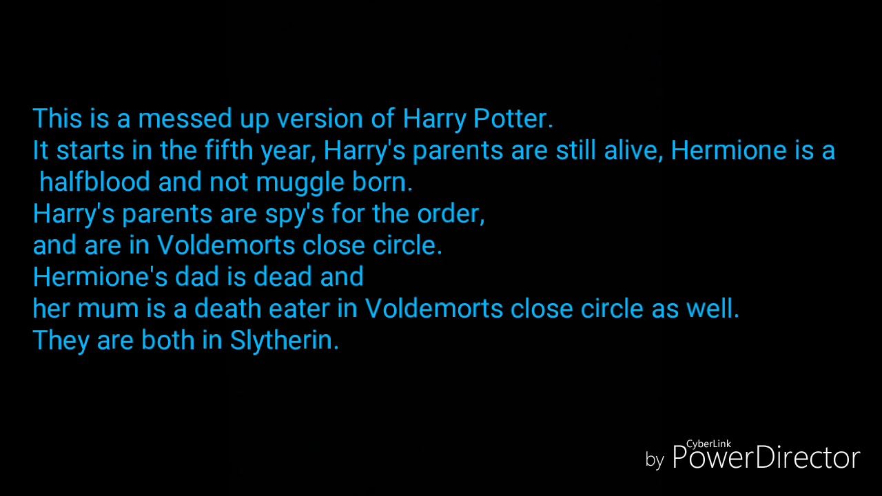 Harry and Hermione Slytherin love episode 1