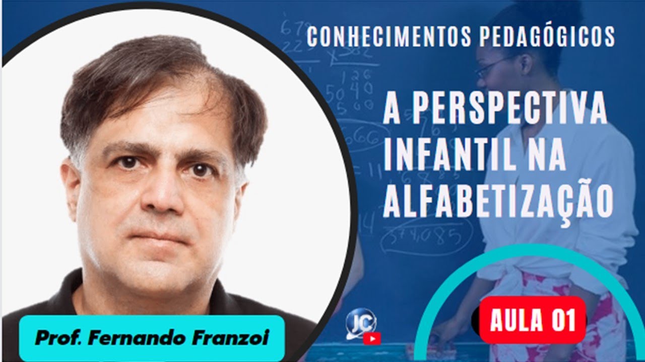A PERSPECTIVA INFANTIL NA ALFABETIZAÇÃO - AULA 01