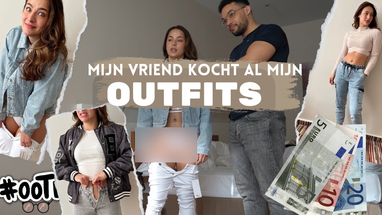 MIJN VRIEND KOCHT AL MIJN OUTFITS | Nochtli & Jeremy
