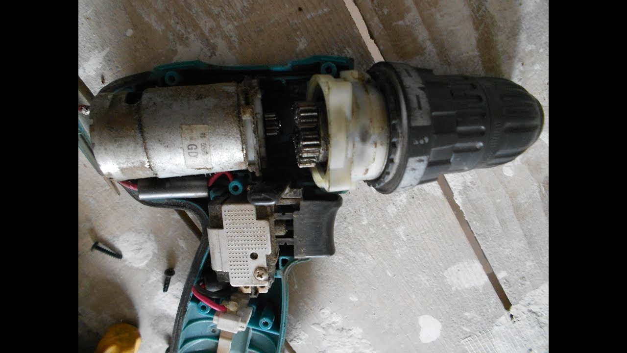 Ремонт шуруповерта Makita 6281d. Не работает первая скорость. Ремонт своими руками.