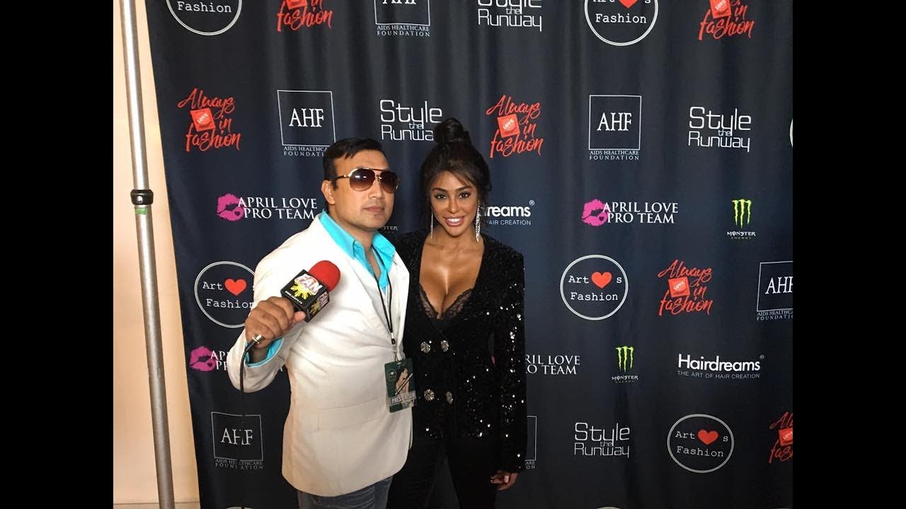 Shyra Sanchez at LA Fashion Week