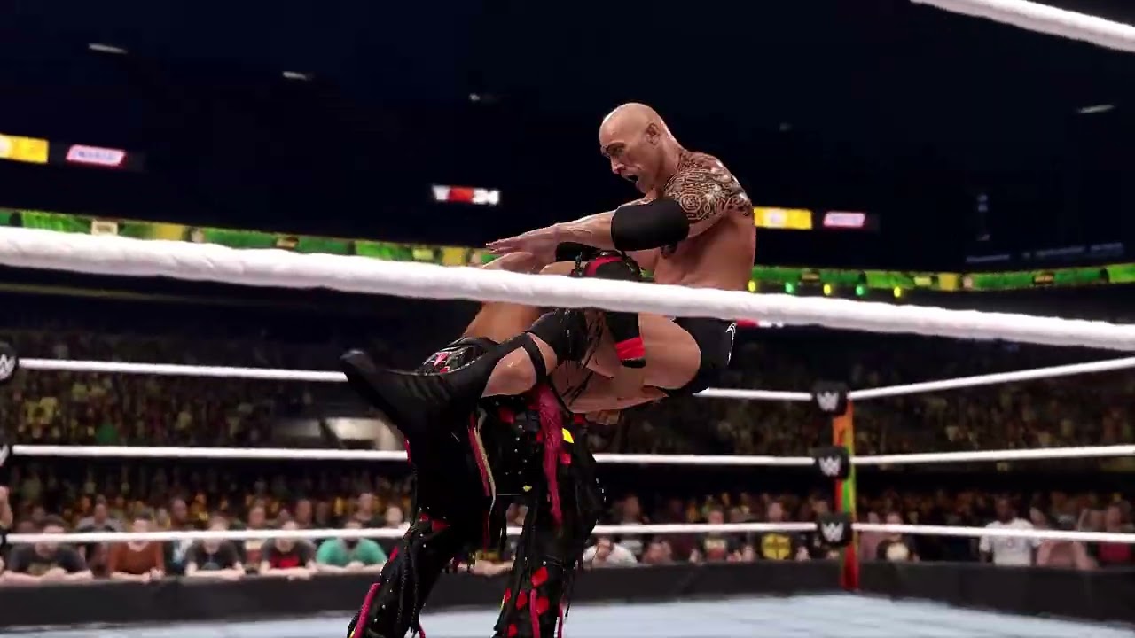 Дуэйн &laquo;Скала&raquo; Джонсон против Бугимена | WWE | WWE 2K24 | ИГРА | MjB