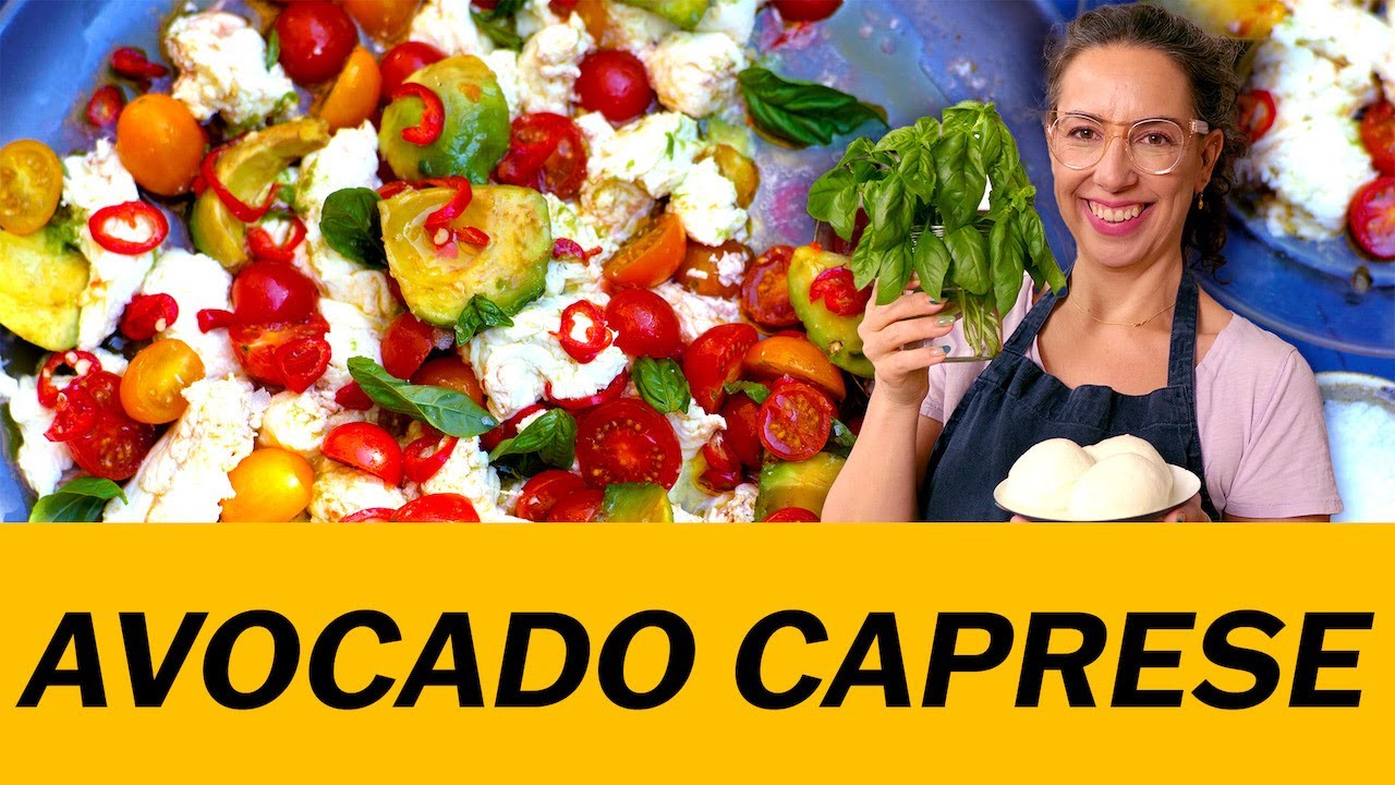 Avocado and Fresh Chile Caprese | That Sounds So Good