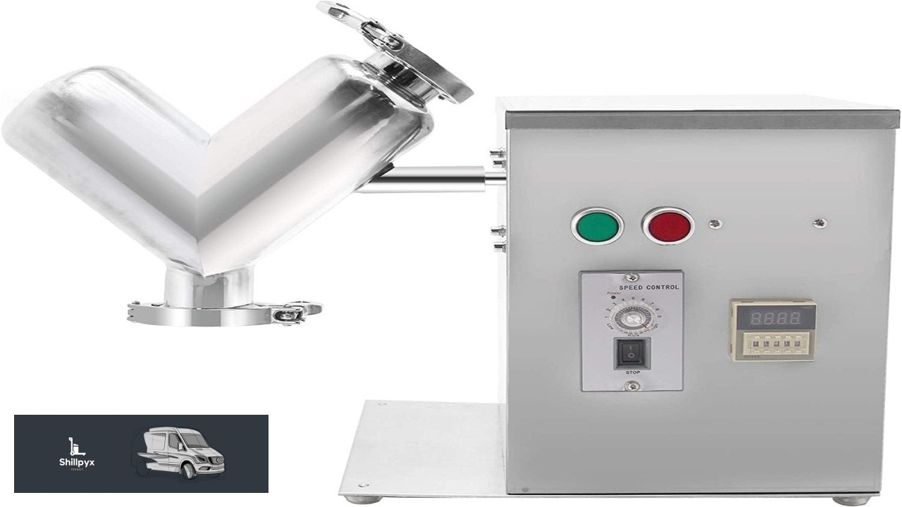 VH 2 V Type Powder Mixer Chinese Medicine Particle Blender Powder Mixing Machine