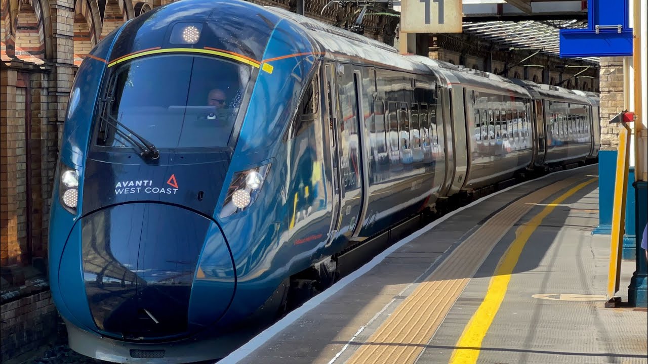 Trains at Crewe Station, WCML, 20/08/2024