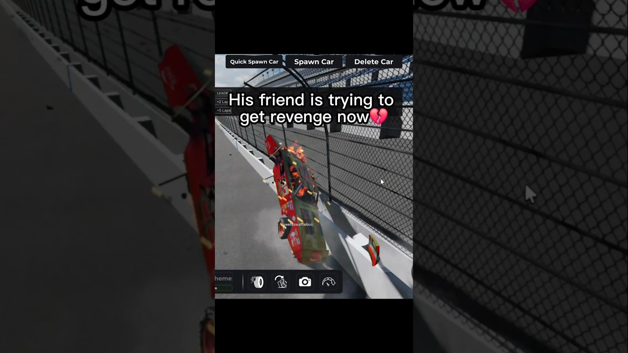 Wrecking people in Just Daytona💔🥀 #roblox #justdaytona