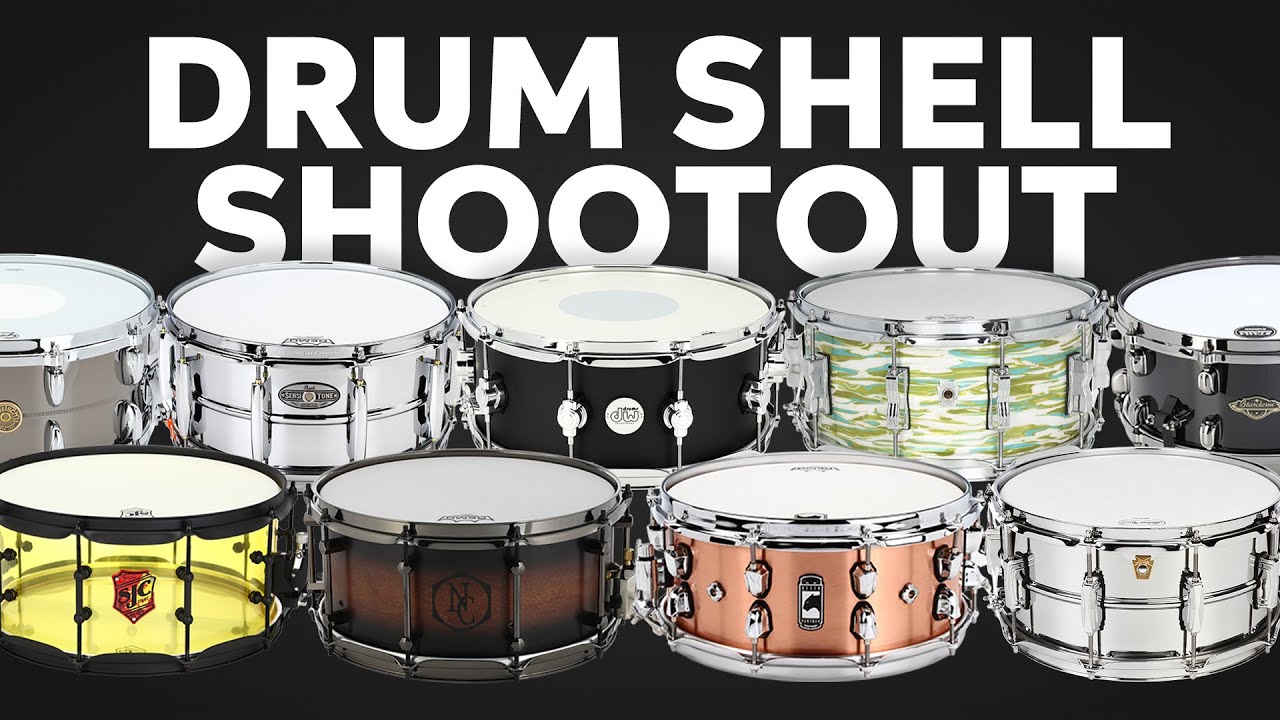 9 Snare Shells Compared | Walnut, Aluminum, Copper, and More!