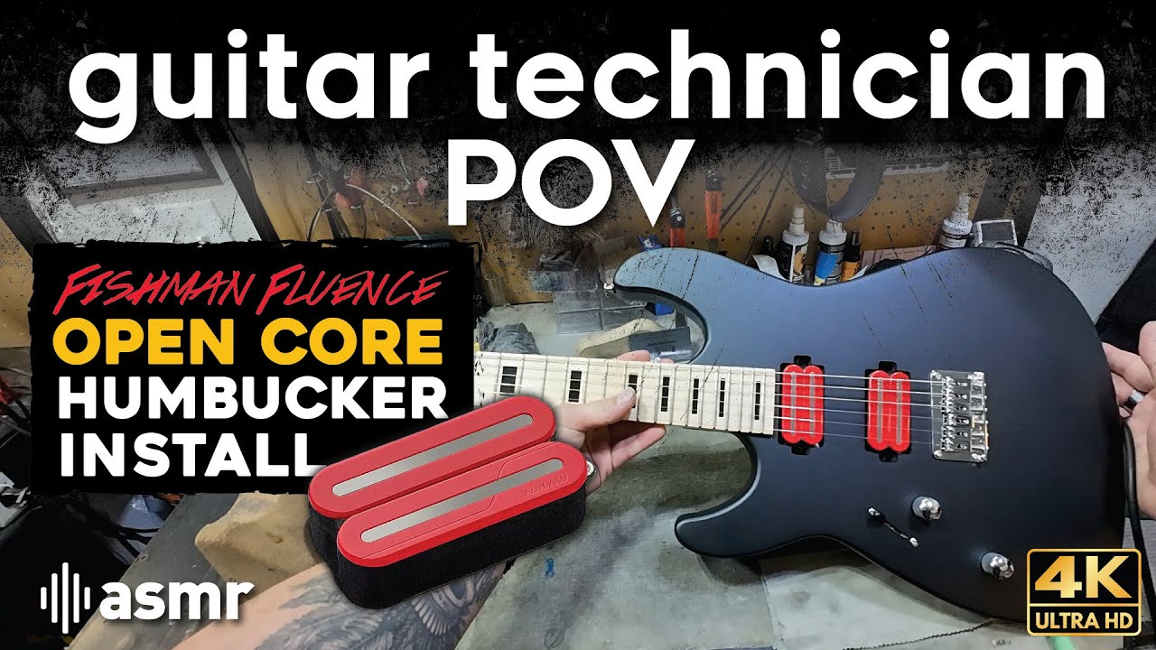 Fishman Fluence Open Core Humbucker Install