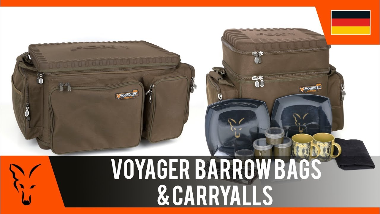***Karpfenangeln TV*** Voyager Barrow Bags und Carryalls