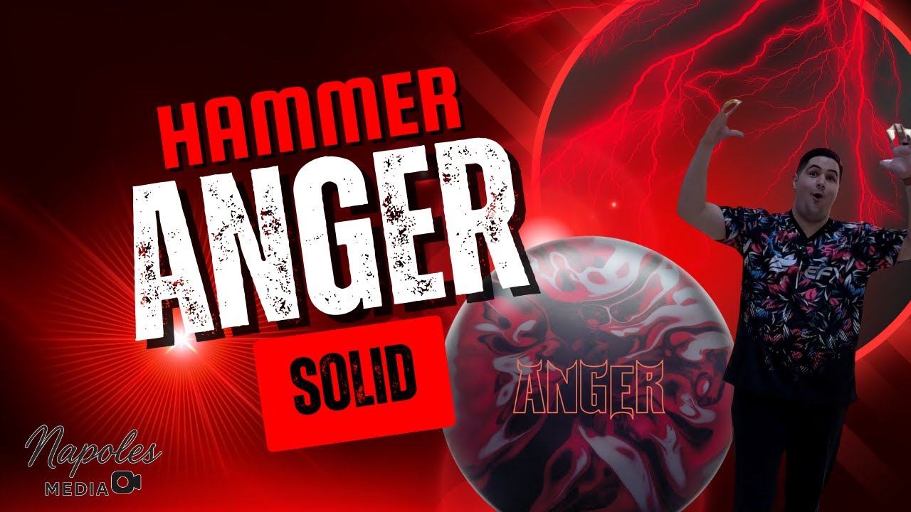 Обзор Hammer Anger Solid Bowling Ball! Оригинал не понравился, но это не то!