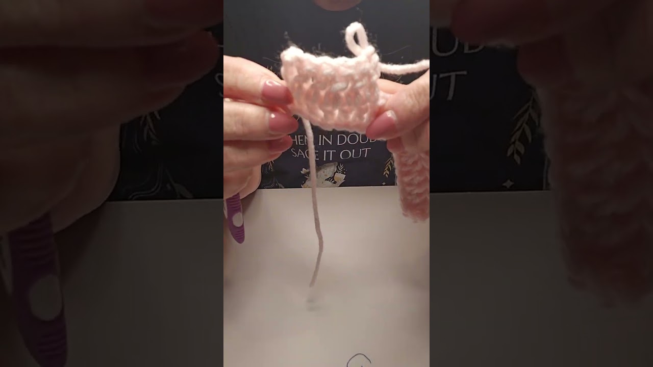 Double crochet stitch tutorial 