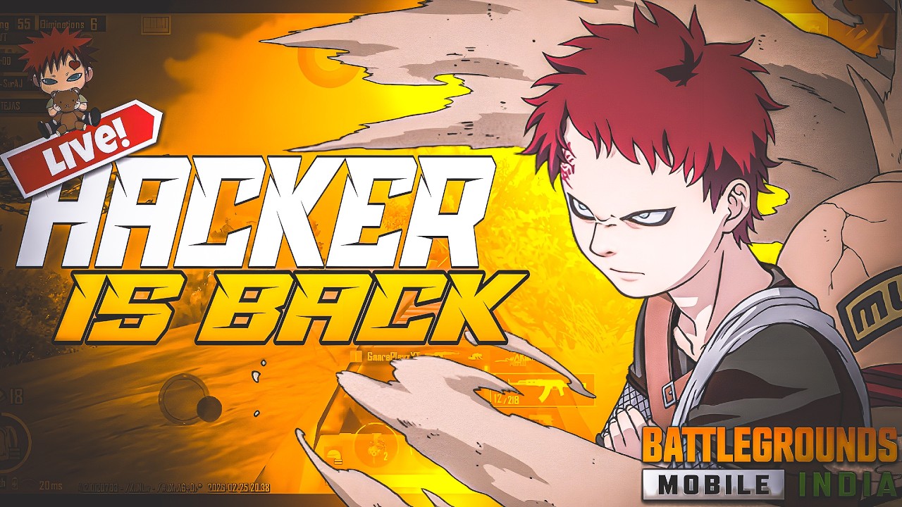 HACKER IS BACK / BGMI LIVE /MARATHI HINDI / GAARA PLAYZ YT  #bgmi #bgmilive #shortsfeed