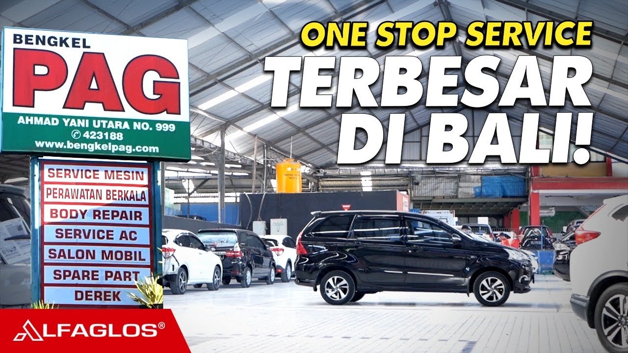 Bengkel terbesar di Bali | Bengkel PAG | Alfaglos Indonesia