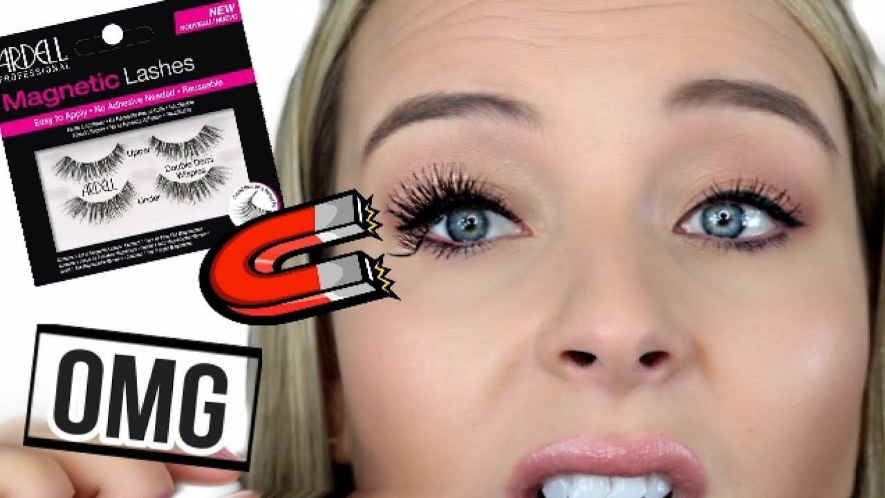 TESTING NEW ARDELL MAGNETIC LASHES!! || DO THEY WORK?!