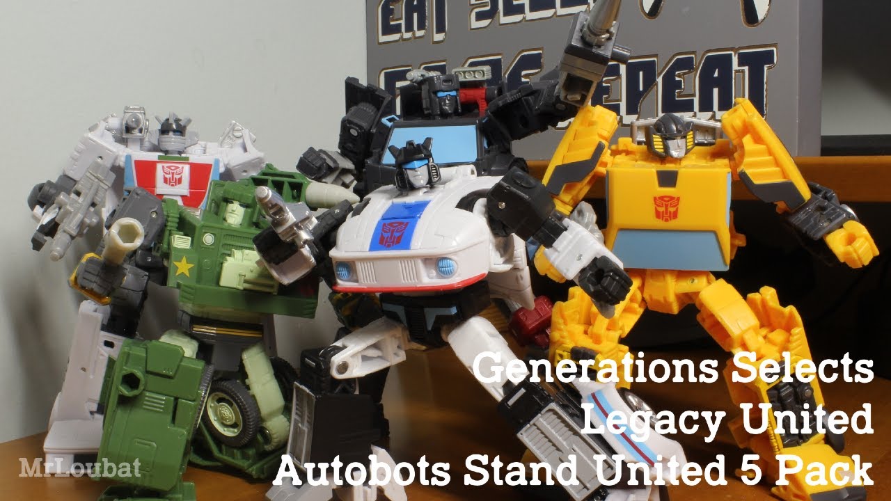 Transformers Generations Selects Legacy United Autobots Stand United 5 Pack | MrLoubat Review No. 22