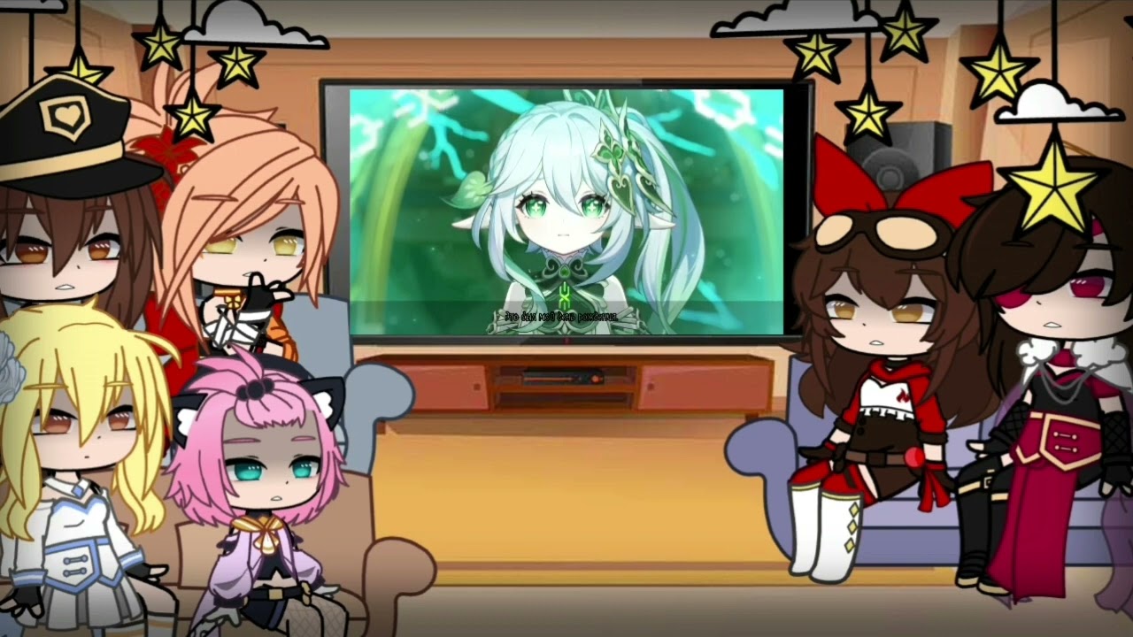 Реакция на Сумеру/Reaction to Sumeru()Genshin Impact()Gacha Club()3 часть()