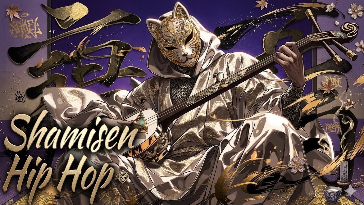 【Shamisen × Hip Hop Beats】Phantom Strings – Dark Japanese Trap 