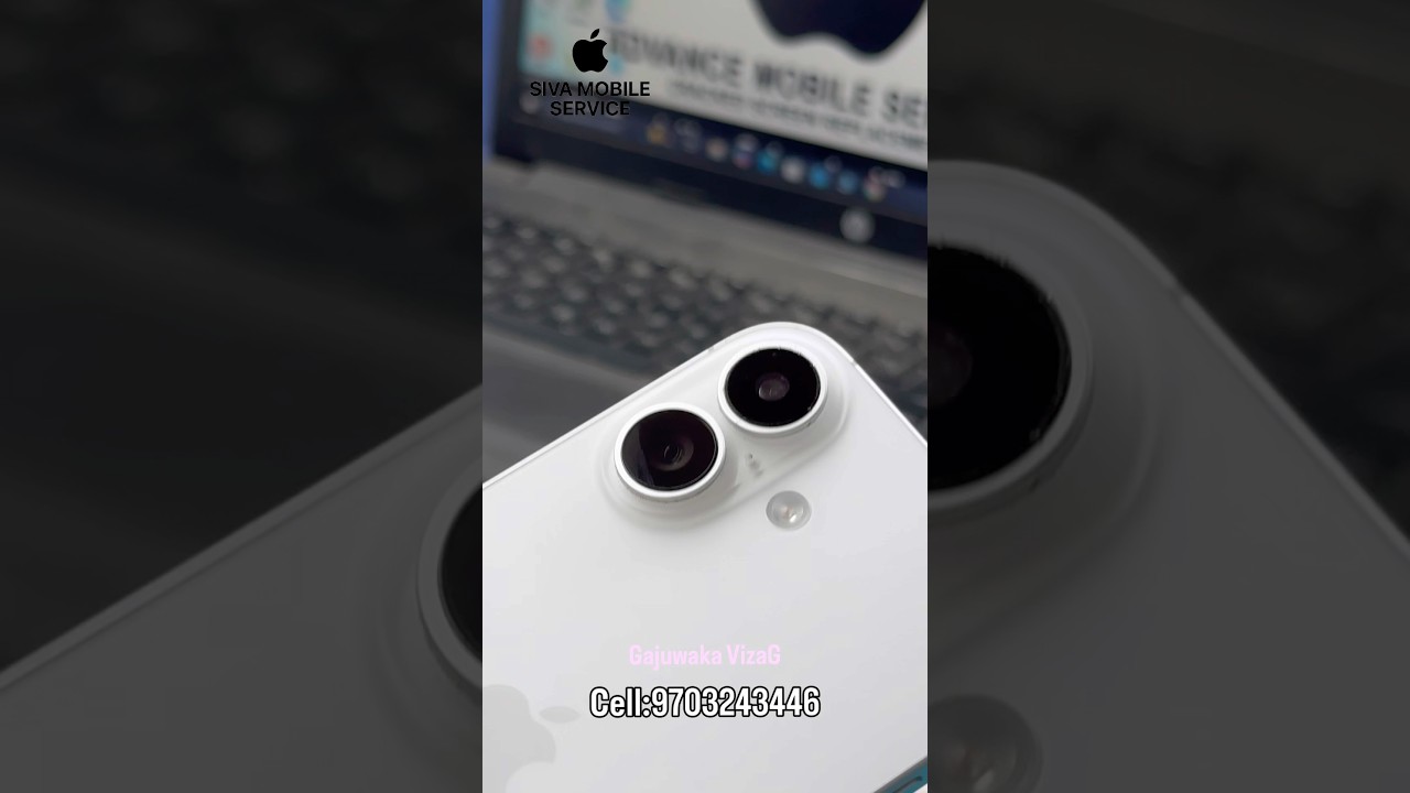 iPhone 16 camera & camera glass replacement original
