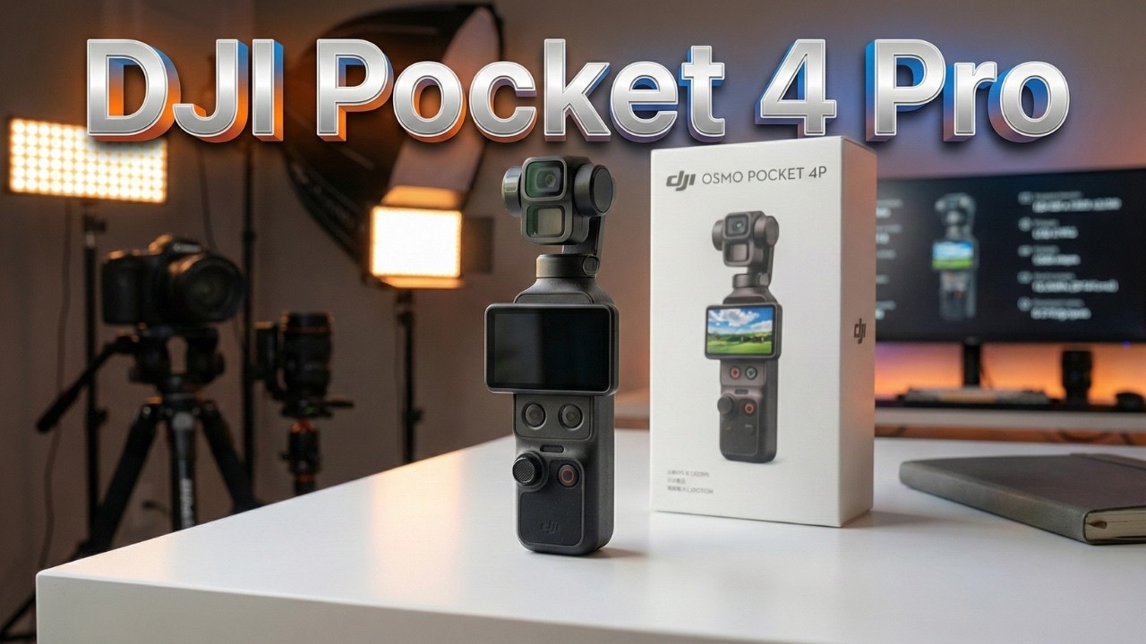 DJI Pocket 4 Pro: Секретный запуск только что состоялся! (Утечки информации из FCC и двойной объе...