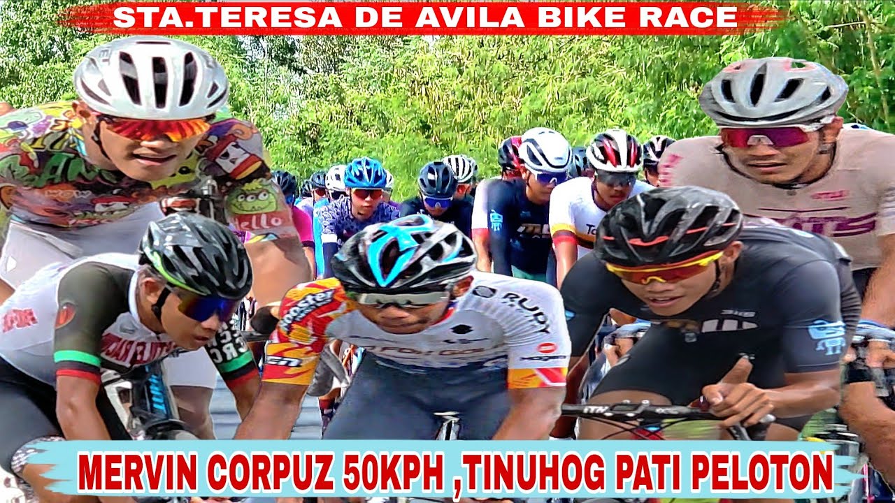 Mervin Corpuz 50kph maintain, tinuhog pati last group.Sta.Teresa de Avila fiesta race Ramos,Tarlac