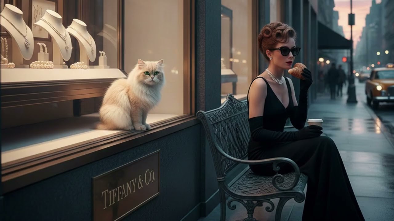 Desayuno con diamantes | Noir Jazz | 2026 | Tributo a Audrey Hepburn | Breakfast at Tiffany's
