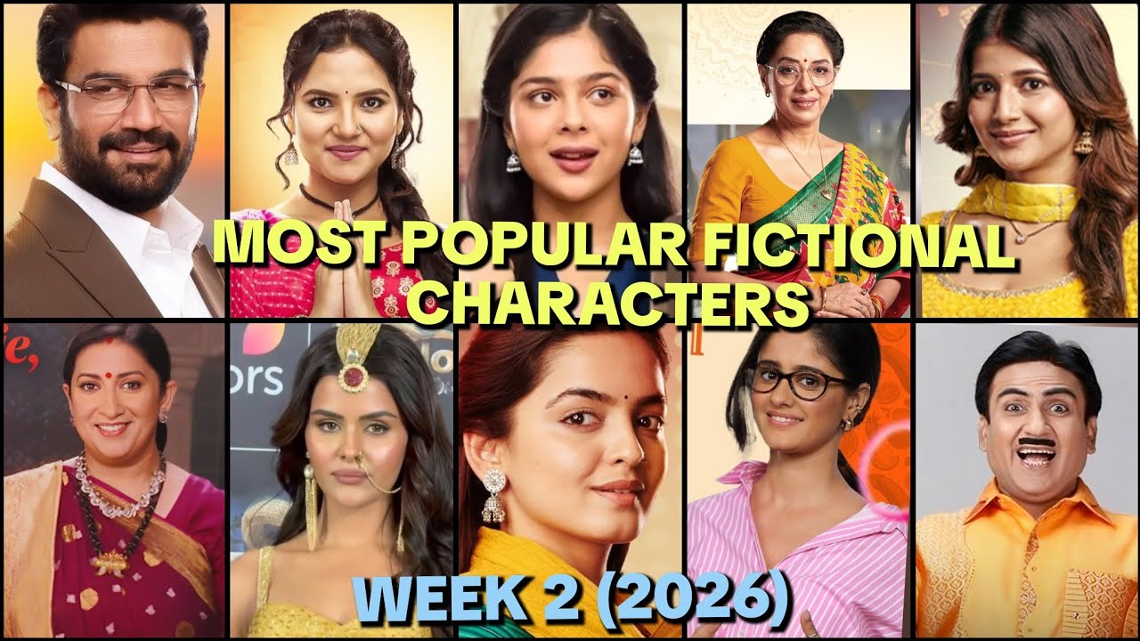Top 10 Most Popular Fictional Characters Week 2 (2026) Naagin Purvi Rises, Abhira & Anupamaa Down