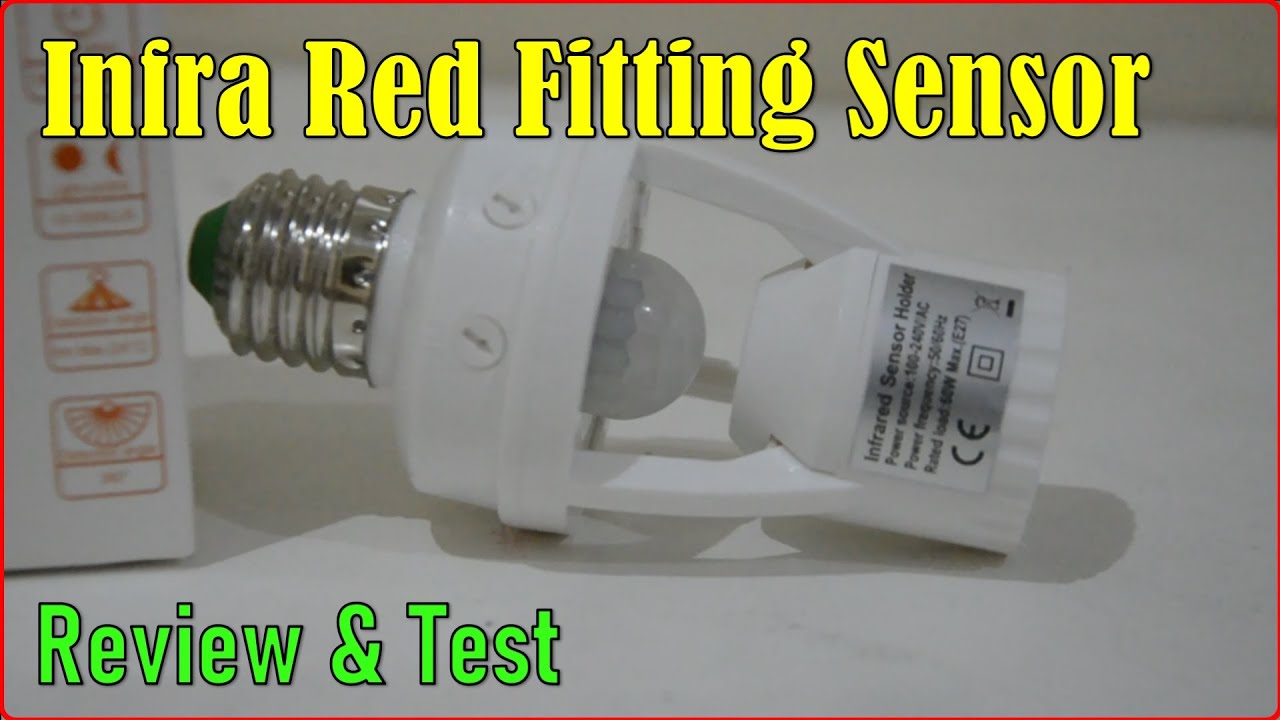 Fitting Lampu Sensor Gerak