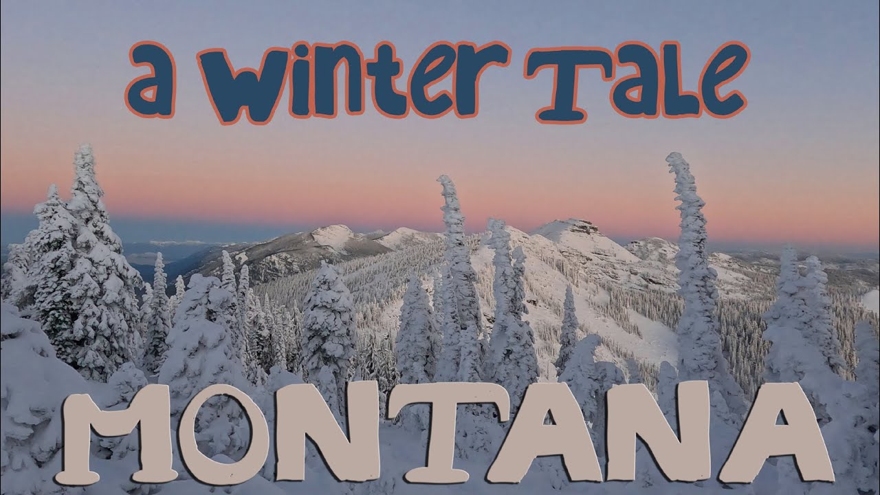 A Winter Tale - Camping in a Montana Fire Lookout | Overnight Mountain Hike & Snowy Views