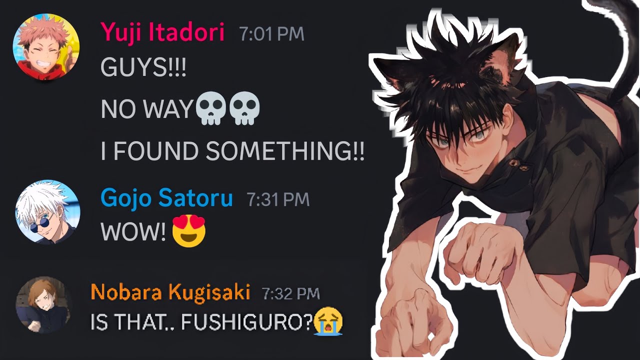 YUJI FOUND SUKUNA'S SECRET💀😭🥀 JJK Discord Server part 1 