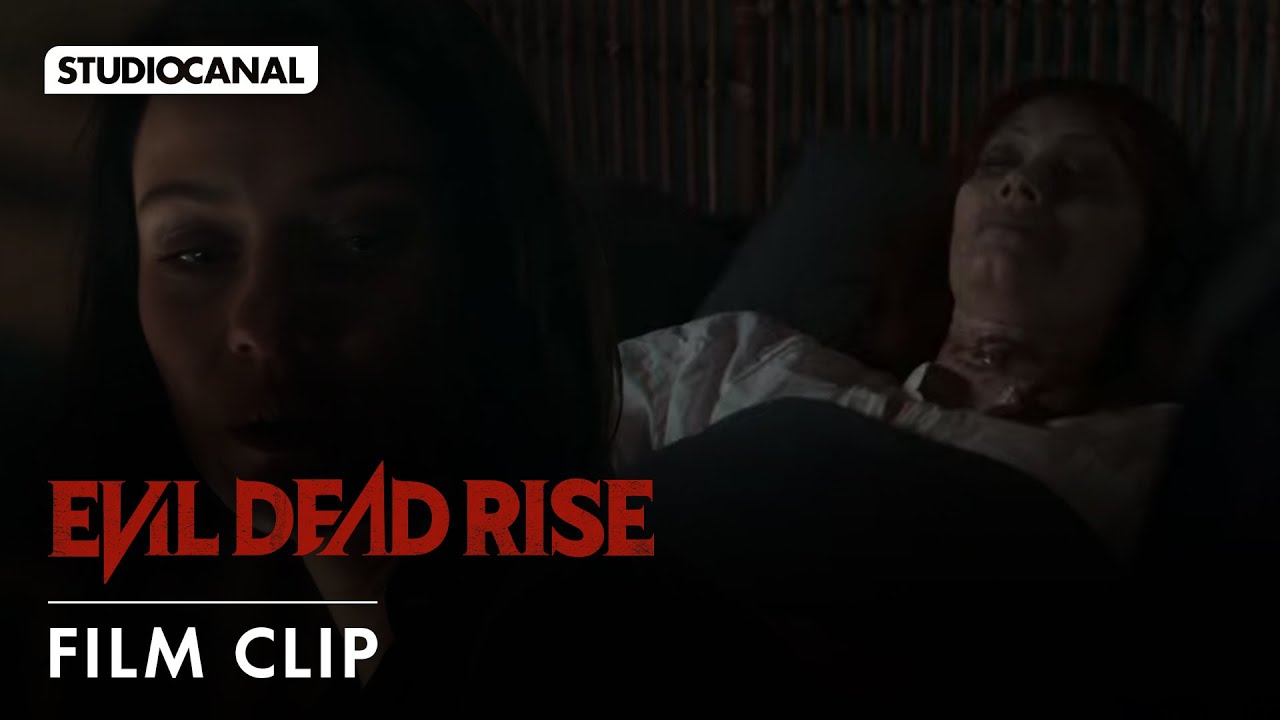 EVIL DEAD RISE - Burning Alive Clip - Alyssa Sutherland and Lily Sullivan