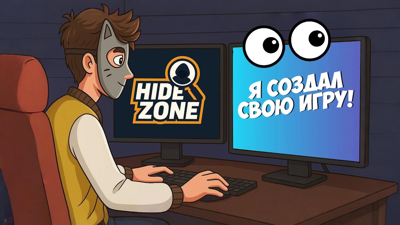 Я СОЗДАЛ СВОЮ ИГРУ! И ПОЗВАЛ ДРУЗЕЙ! HIDEZONE