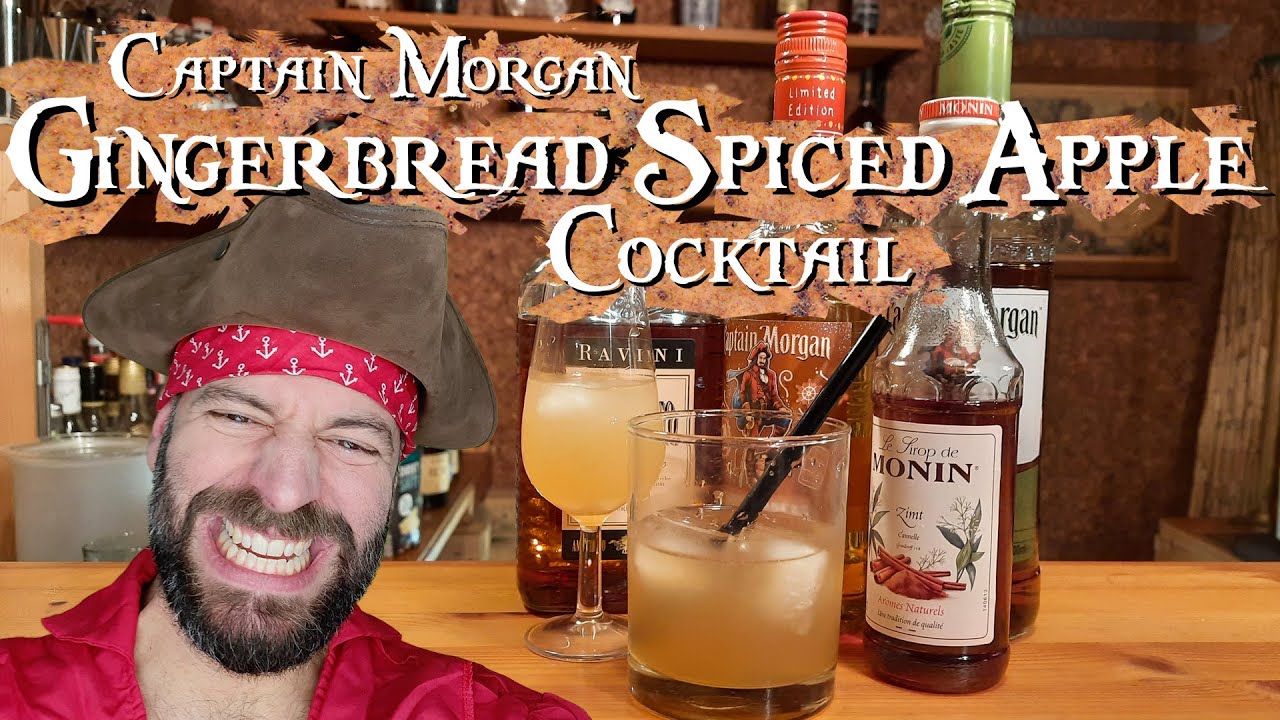 Cocktail: Captain Morgan Gingerbread Spiced Apple